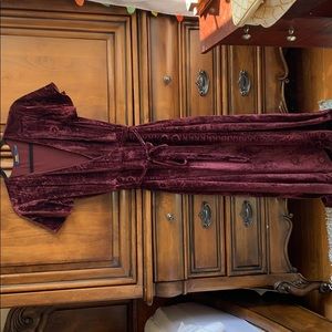 RALPH LAUREN Holiday Velvet Maxi Dress